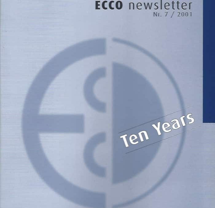 ECCO Newsletter – 10 years